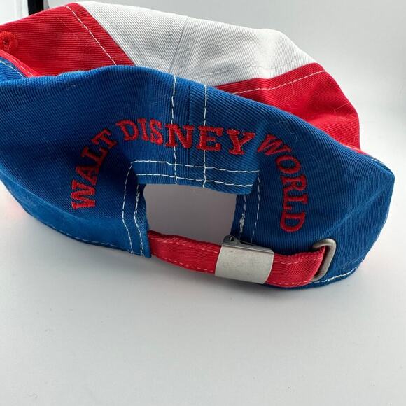 Disney Park Mickey Mouse Baseball Hat w Bottle Opener Adjustable Red White Blue - Picture 4 of 7